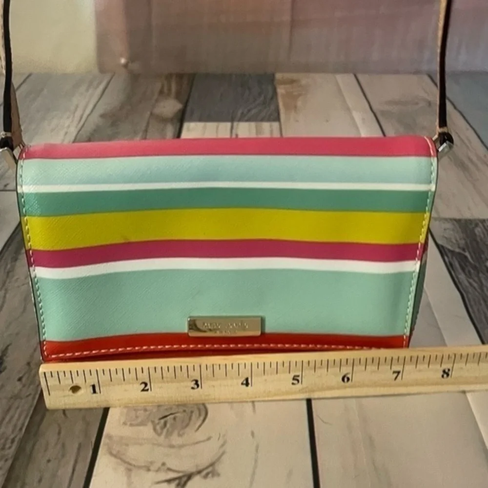 Kate Spade♠️ Multicolor striped crossbody - Eye Catching Crossbody​